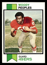 1973 Topps #262 Woody Peoples Near Mint+ 