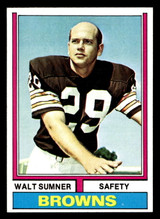 1974 Topps #36 Walt Sumner Near Mint+  ID: 429844