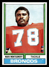 1974 Topps #37 Marv Montgomery Near Mint+  ID: 429845