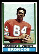 1974 Topps #63 Gene Washington Near Mint+  ID: 429870