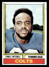 1974 Topps #69 Lydell Mitchell Very Good 