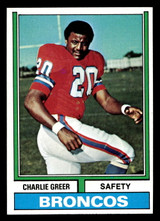 1974 Topps #217 Charlie Greer Near Mint+ RC Rookie  ID: 430003