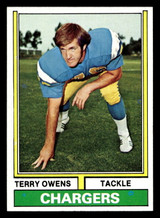 1974 Topps #228 Terry Owens Near Mint+  ID: 430012