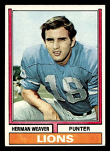 1974 Topps #301 Herman Weaver Ex-Mint 