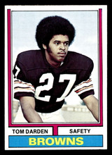 1974 Topps #316 Thom Darden Near Mint+  ID: 430094