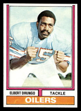 1974 Topps #388 Elbert Drungo Near Mint+  ID: 430161