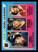 1979-80 Topps #1 Mike Bossy/Marcel Dionne/Guy Lafleur LL Near Mint  ID: 430285