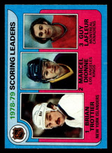 1979-80 Topps #3 Brian Trottier/Marcel Dionne/Guy Lafleur LL Very Good 1979-80 Topps #3 Brian Trottier/Marcel Dionne/Guy Lafleur LL Very Good