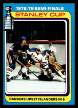1979-80 Topps #82 Semi-finals: Rangers vs. Islanders TC Near Mint+  ID: 430364