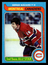 1979-80 Topps #101 Serge Savard UER AS Near Mint+ 1979-80 Topps #101 Serge Savard UER AS Near Mint+