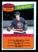 1980-81 O-Pee-Chee #204 Mike Bossy TL Near Mint OPC 