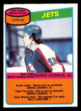 1980-81 O-Pee-Chee #227 Morris Lukowich TL Near Mint+ OPC 