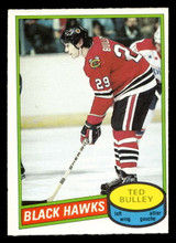 1980-81 O-Pee-Chee #229 Ted Bulley Near Mint OPC 