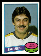 1980-81 O-Pee-Chee #266 Bob Sauve Near Mint OPC 