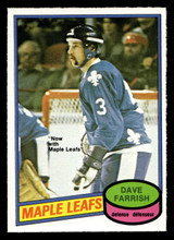 1980-81 O-Pee-Chee #311 Dave Farrish Near Mint+ OPC 