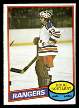 1980-81 O-Pee-Chee #324 Doug Soetaert Near Mint RC Rookie OPC 