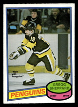 1980-81 O-Pee-Chee #325 Gregg Sheppard Near Mint+ OPC 1980-81 O-Pee-Chee #325 Gregg Sheppard Near Mint+ OPC
