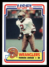 1984 Topps USFL #3 Trumaine Johnson NM-Mint  ID: 430941