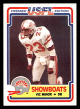 1984 Topps USFL #56 Vic Minor NM-Mint  ID: 430992