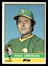 1976 Topps #9 Paul Lindblad Near Mint+  ID: 431076