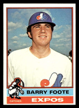 1976 Topps #42 Barry Foote Near Mint  ID: 431109
