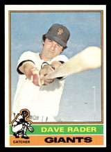 1976 Topps #54 Dave Rader Near Mint 