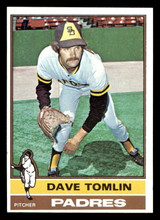 1976 Topps #398 Dave Tomlin Near Mint+ ID: 431465 1976 Topps #398 Dave Tomlin Near Mint+ ID: 431465