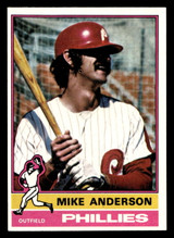 1976 Topps #527 Mike Anderson Near Mint  ID: 431594