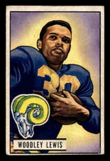 1951 Bowman #5 Woodley Lewis Very Good RC Rookie 1951 Bowman #5 Woodley Lewis Very Good RC Rookie
