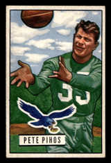 1951 Bowman #46 Pete Pihos Excellent 1951 Bowman #46 Pete Pihos Excellent