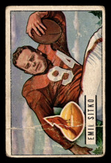 1951 Bowman #139 Emil Sitko Poor 1951 Bowman #139 Emil Sitko Poor