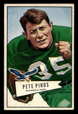 1952 Bowman Small #92 Pete Pihos Very Good 1952 Bowman Small #92 Pete Pihos Very Good