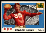 1955 Topps All American #31 George Sauer Sr. Excellent+ RC Rookie 