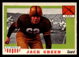 1955 Topps All American #53 Jack Green Near Mint 