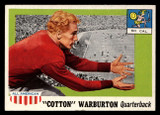 1955 Topps All American #81 Cotton Warburton Excellent+ 