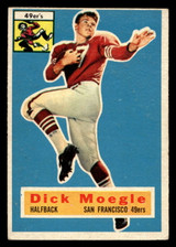 1956 Topps #14 Dick Moegle Excellent 