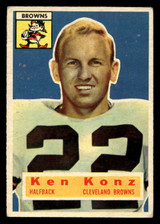 1956 Topps #33 Ken Konz Excellent 1956 Topps #33 Ken Konz Excellent