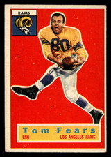 1956 Topps #42 Tom Fears Excellent+ 