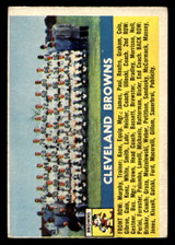 1956 Topps #45 Browns Team VG-EX 1956 Topps #45 Browns Team VG-EX