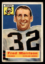 1956 Topps #81 Fred Morrison Very Good 1956 Topps #81 Fred Morrison Very Good