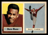 1957 Topps #50 Dave Mann Excellent 