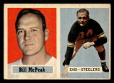 1957 Topps #51 Bill McPeak Very Good  ID: 436434