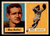 1957 Topps #111 Ken Keller DP Very Good RC Rookie 1957 Topps #111 Ken Keller DP Very Good RC Rookie