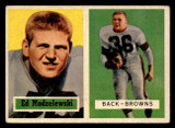 1957 Topps #127 Ed Modzelewski DP VG-EX 