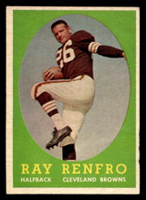 1958 Topps #17 Ray Renfro Poor  ID: 436473