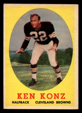 1958 Topps #26 Ken Konz Excellent+  ID: 436477