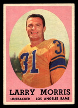1958 Topps #50 Larry Morris Excellent  ID: 436487