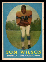 1958 Topps #67 Tom Wilson Excellent+ ID: 436497 1958 Topps #67 Tom Wilson Excellent+ ID: 436497