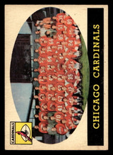 1958 Topps #69 Cardinals Team Excellent+  ID: 436499