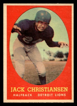 1958 Topps #70 Jack Christiansen Very Good  ID: 436500